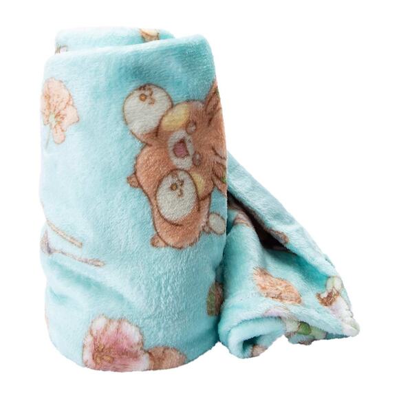 🔥Pokemon Tan 40 x 50 Inch Silk Touch Throw Blanket BNWT🔥 - Picture 1 of 5